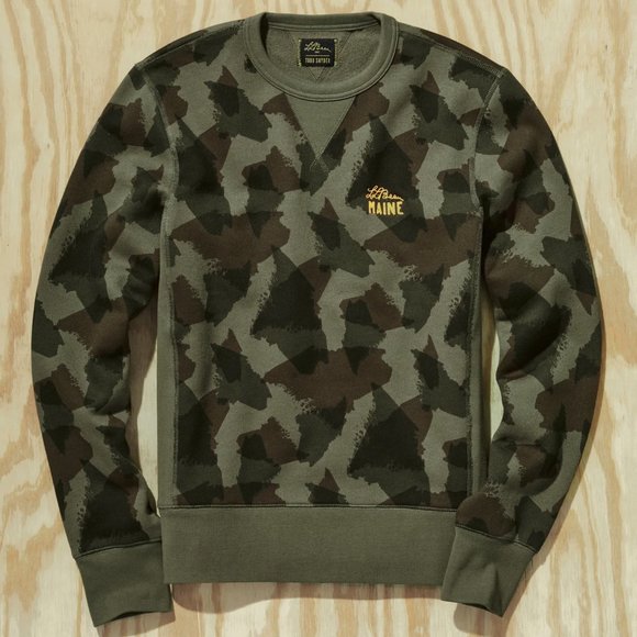 Todd snyder camo sweatshirt hotsell